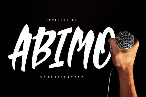 Abimo Display font