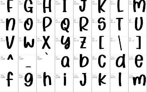 Bunny Smile font