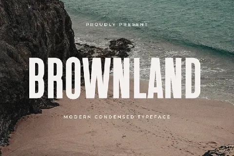 Brownland font