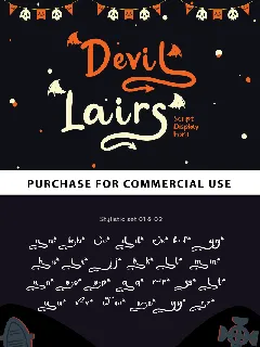 Devil Lairs font