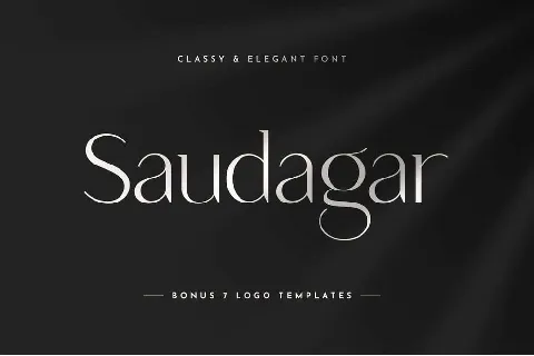 Saudagar font