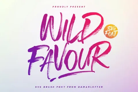 Wild Favour font