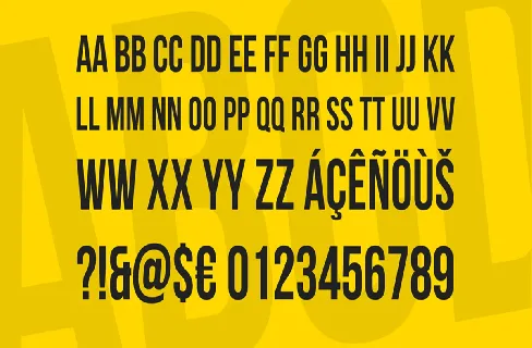 Bebas Neue font