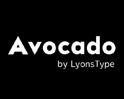 LT Avocado font