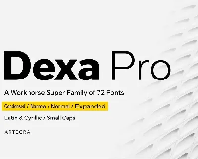 Dexa Pro Family font