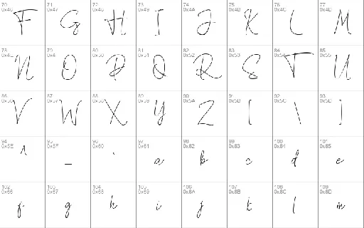 Rossttinggel font