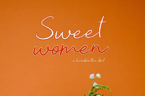 Sweet Women font