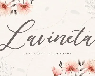 Lavineta Elegant Calligraphy font