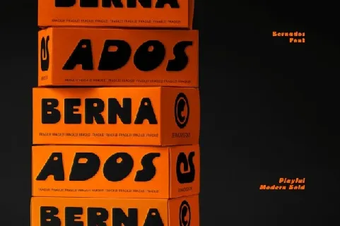 Bernados font