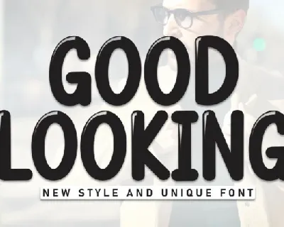 Good Looking Display font