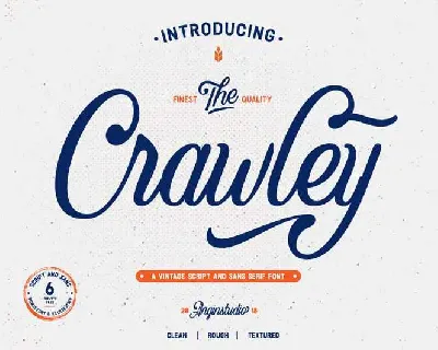 Crawley Free Download font