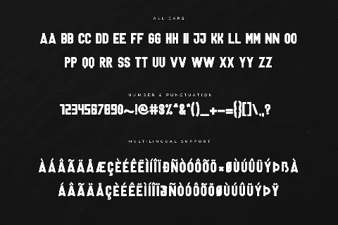 Lanterosy font