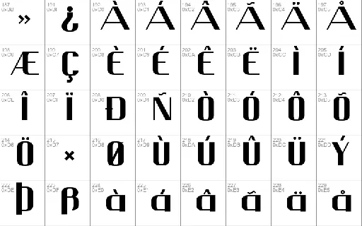 Sulatty font