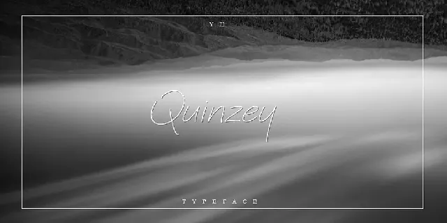 Quinzey font