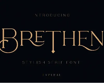 Brethen font