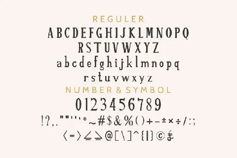 Re’shawn Vintage font
