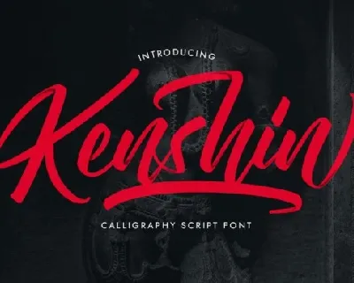 Kenshin Script font