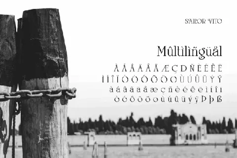 Sailor Vito Typeface font