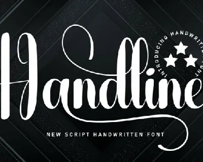Handline Typeface font
