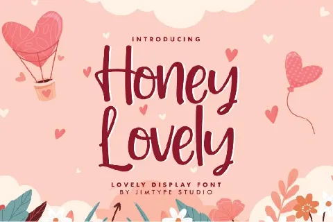 Honey Lovely DEMO font