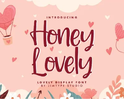 Honey Lovely DEMO font