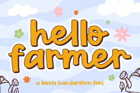 Hello Farmer font