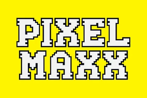 Pixelmax font