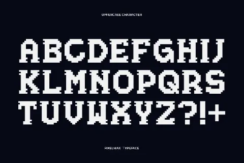 Pixelmax font