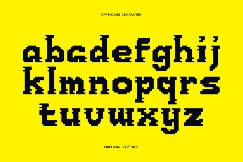 Pixelmax font