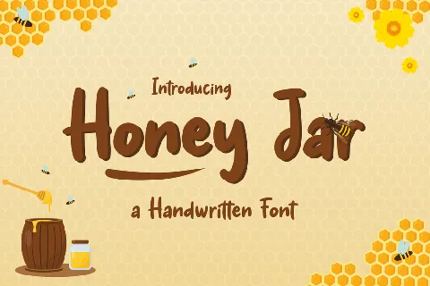 Honey Jar Free Trial font