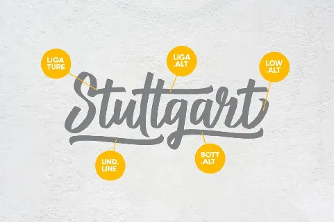 Stuttgart Script font