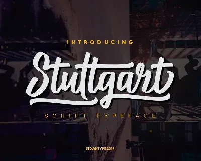 Stuttgart Script font