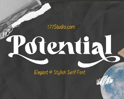 Potential font