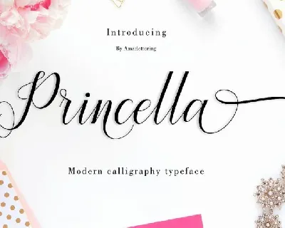 Princella Script font
