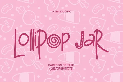 Lollipop Jar Demo font