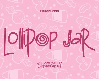 Lollipop Jar Demo font