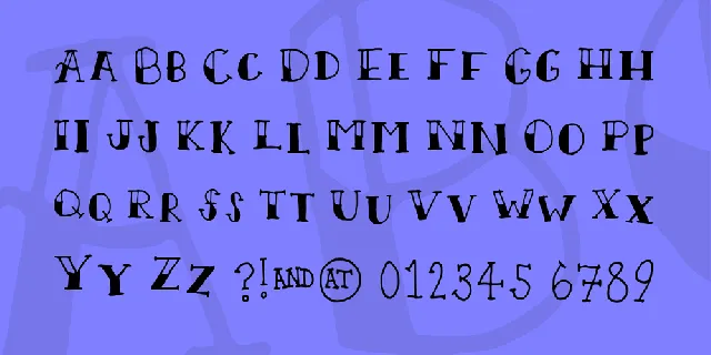 Scallywag font