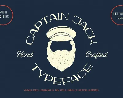 Captain Jack Serif font