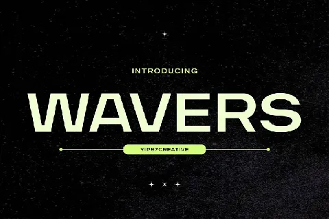 Wavers font