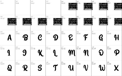 Yegufet font