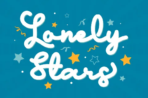 Lonely Star - Personal Use font