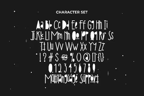 White Black Demo font