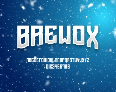 Brewox font