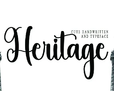 Heritage Typeface font