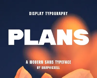 Plans font