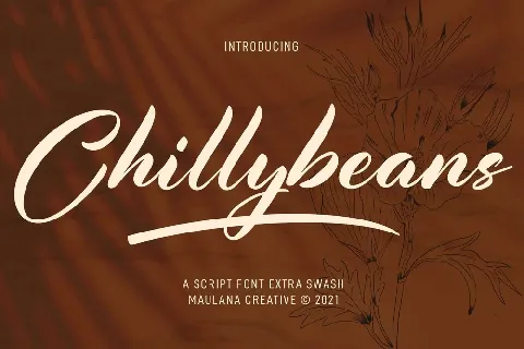 Chillybeans font