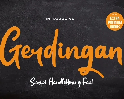 Gerdingan font