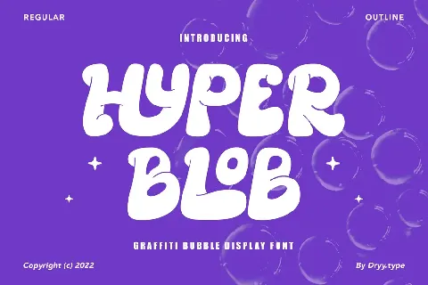 Hyper Blob font