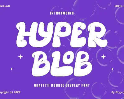 Hyper Blob font