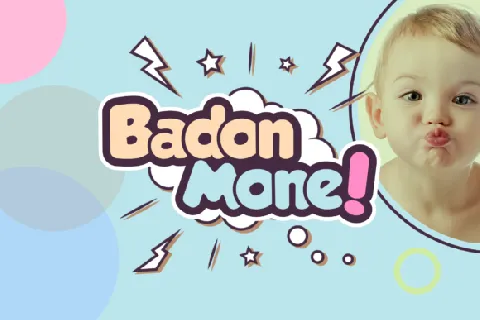 Badon Mone font